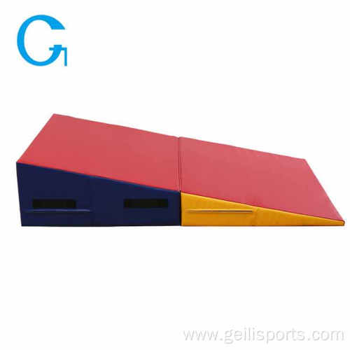 Cheese Sponge Folding Incline Gym Tumbling Mat